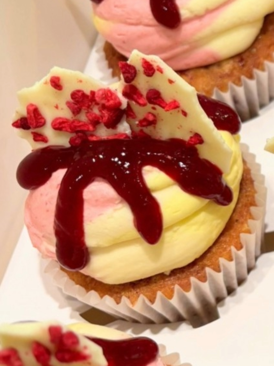 Raspberry white chocolate